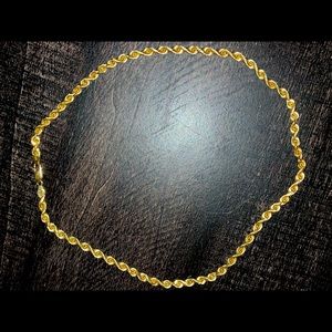 10k Solid Gold Rope Chain